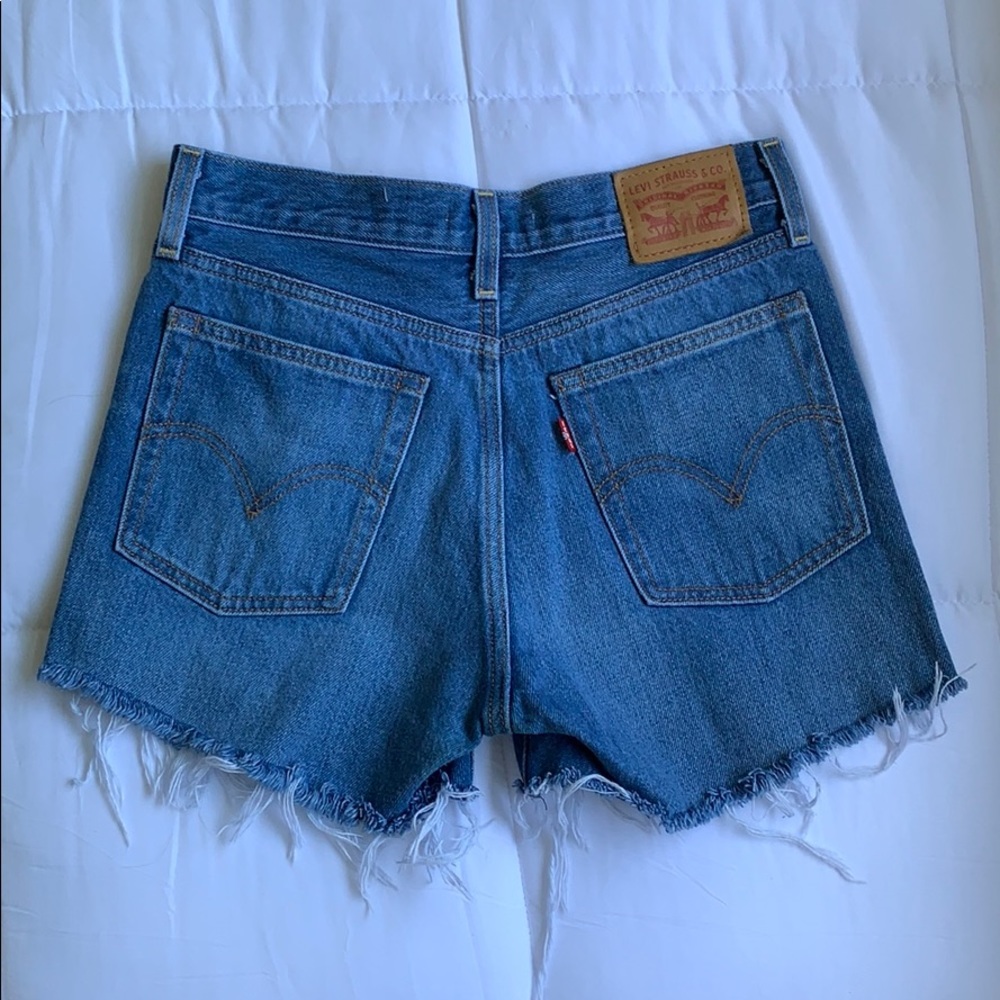 Denim Levi Shorts